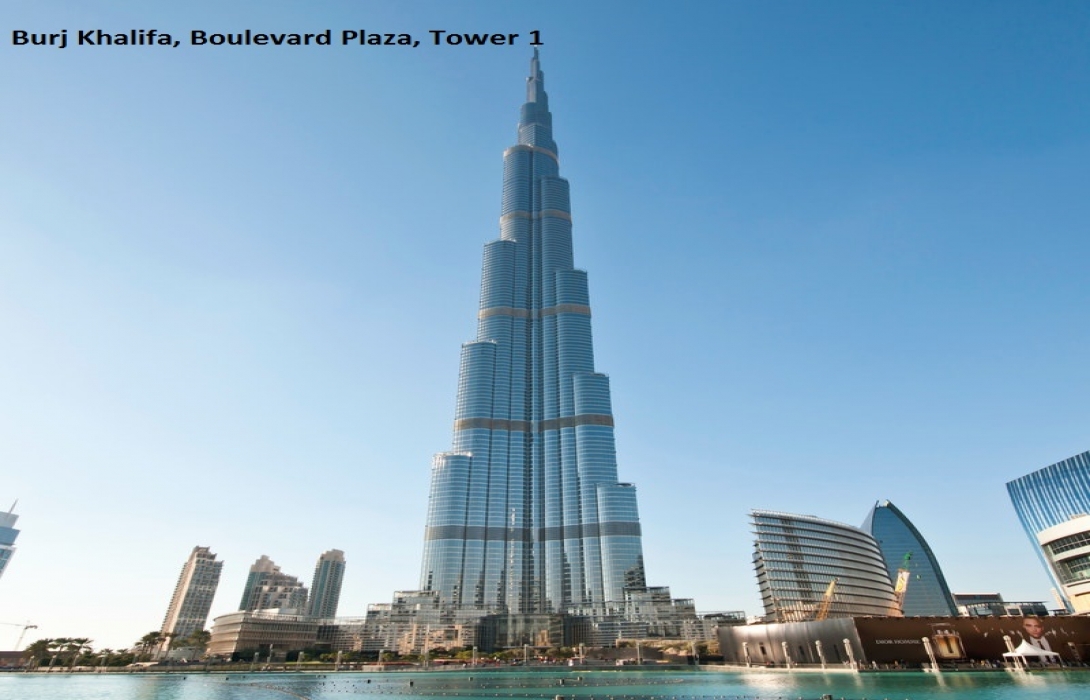 Burj Khalifa,Boulevard Plaza,Tower 1
